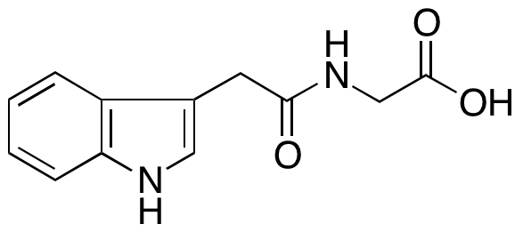 N-(3-Indolylacetyl)glycine