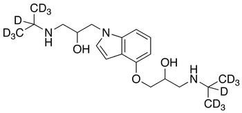 N-(3-Isopropylamino-2-hydroxypropyl) Pindolol-d14