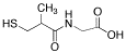 N-(3-Mercapto-2-methylpropanoyl)glycine