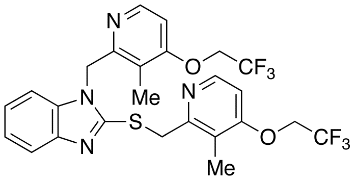 N-[3-Methyl-4-(2,2,2-trifluoroethoxy)-2-pyridinyl]methyl Lansoprazole Sulfide