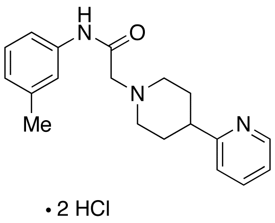 N-(3-Methylphenyl)-4-(2-pyridinyl)-1-piperidineacetamide Dihydrochloride