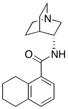 N-(3R)-1-Azabicyclo[2.2.2]oct-3-yl-5,6,7,8-tetrahydro-1-naphthalenecarboxamide