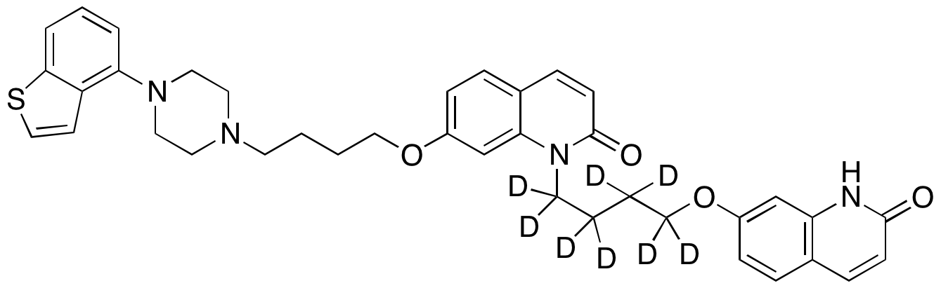 N-[4-((2-Oxo-1,2-dihydroquinolin-7-yl)oxy)butyl] Brexpiprazole-d8