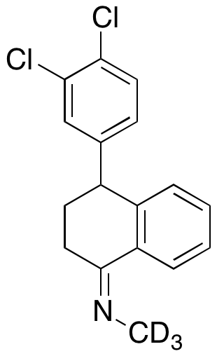 N-[4-(3,4-Dichlorophenyl)-3,4-dihydro-1(2H)-naphthalenylidene]methan-d3-amine