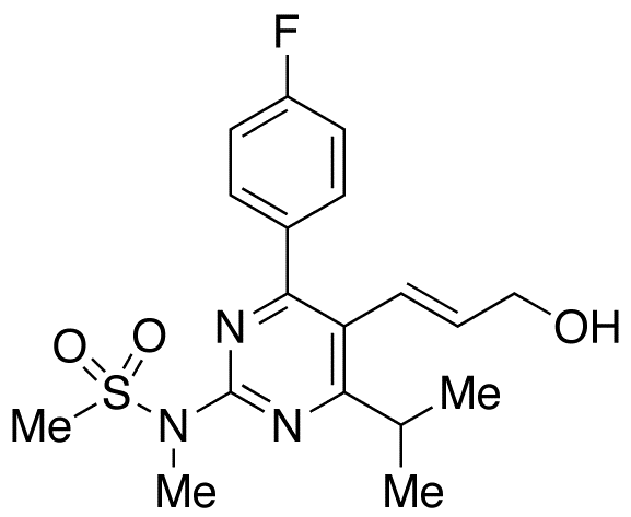 N-[4-(4-Fluorophenyl)-5-[(1E)-3-hydroxy-1-propen-1-yl]-6-(1-methylethyl)-2-pyrimidinyl]-N-methyl-methanesulfonamide