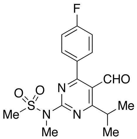 N-[4-(4-Fluorophenyl)-5-formyl-6-(1-methylethyl)-2-pyrimidinyl]-N-methyl-methanesulfonamide