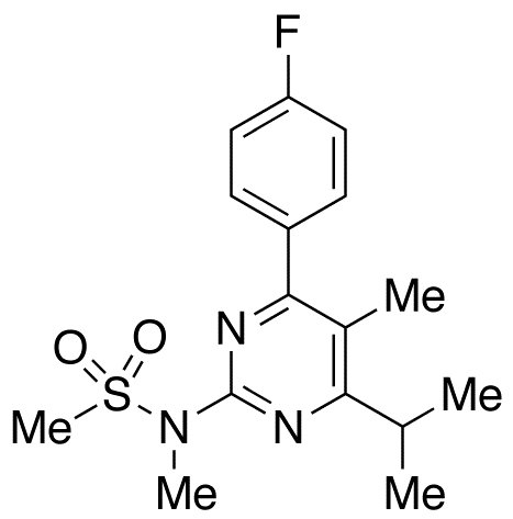 N-[4-(4-Fluorophenyl)-5-methyl-6-(1-methylethyl)-2-pyrimidinyl]-N-methylmethanesulfonamide