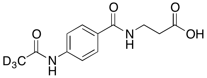 N-[4-(Acetylamino)benzoyl]-β-alanine-D3