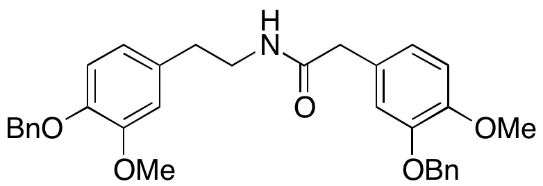 N-[4-(Benzyloxy)-3-methoxyphenethyl]-2-[3-(benzyloxy)-4-methoxyphenyl]acetamide