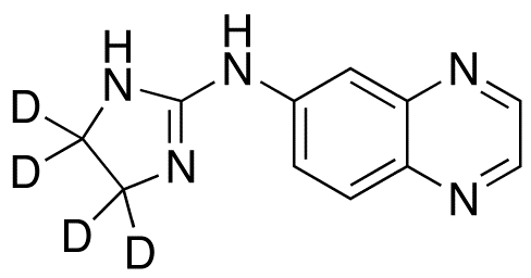 N-(4,5-Dihydro-1H-imidazol-2-yl)-6-quinoxalinamine-d4