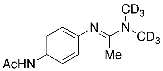 N’-(4-Acetylaminophenyl)-N,N-dimethylacetamidine-d6