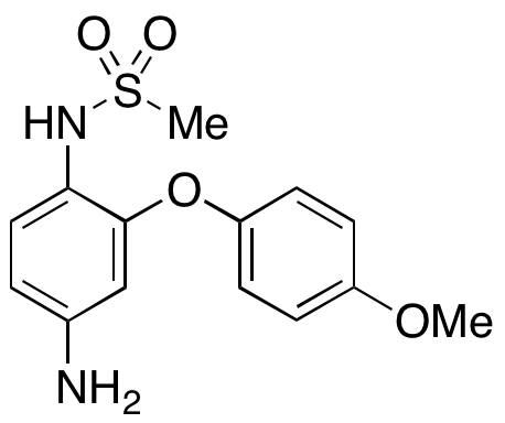 N-[4-Amino-2-(4-hydroxyphenoxy)phenyl]methanesulfonamide Methyl Ether