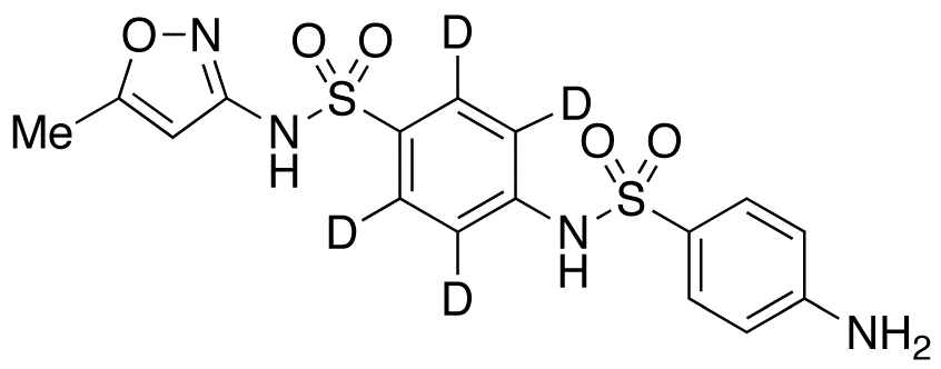 N-(4-Aminobenzenesulfonyl) Sulfamethoxazole-d4