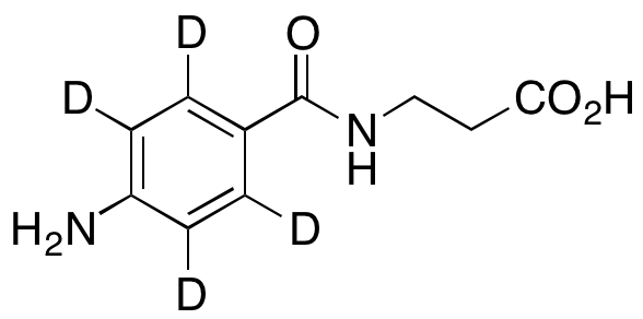 N-(4-Aminobenzoyl-d4)-β-alanine