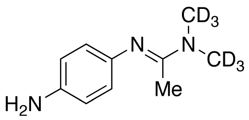 N’-(4-Aminophenyl)-N,N-dimethylacetamidine-d6