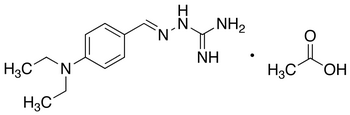 N-(4-Diethylaminobenzylideneamino)guanidine Acetic Acid Salt