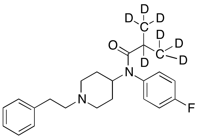 N-(4-Fluorophenyl)-2-methyl-N-[1-(2-phenylethyl)-4-piperidinyl]-propanamide-d7