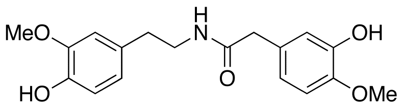 N-(4-Hydroxy-3-methoxyphenethyl)-2-(3-hydroxy-4-methoxyphenyl)acetamide