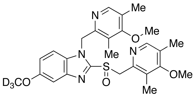 N-(4-Methoxy-3,5-dimethyl-2-pyridinyl)methyl Omeprazole-d3