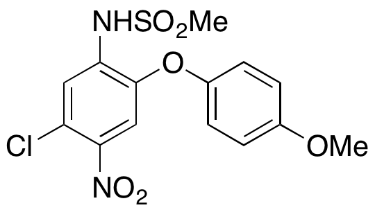 N-(5-Chloro-2-(4-methoxyphenoxy)-4-nitrophenyl)methanesulfonamide