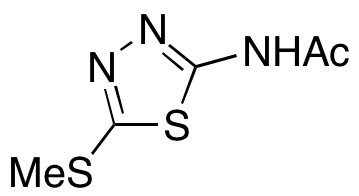 N-(5-Methylsulfanyl-1,3,4-thiadiazol-2-yl)acetamide