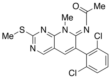 N-[6-(2,6-Dichlorophenyl)-8-methyl-2-(methylthio)pyrido[2,3-d]pyrimidin-7(8H)-ylidene]acetamide