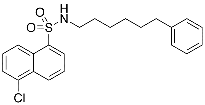 N-(6-Phenylhexyl)-5-chloro-1-naphthalenesulfonamide