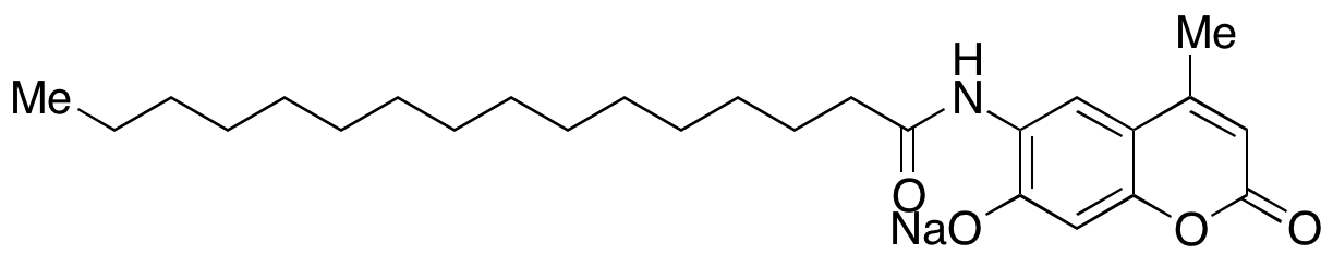 N-(7-Hydroxy-4-methyl-2-oxo-2H-1-benzopyran-6-yl)hexadecanamide Sodium Salt