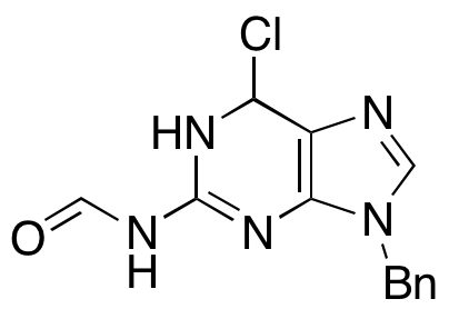 N-(9-Benzyl-6-chloro-9H-purin-2-yl)formamide