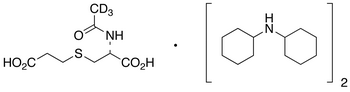 N-(Acetyl-d3)-S-(2-carboxyethyl)-L-cysteine Bis(dicyclohexylamine) Salt