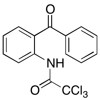 N-(Benzoylphenyl)-2,2,2-trichloroacetamide