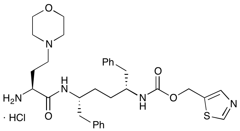 N-[Des-(2-Isopropyl-thiazol-4-yl)-1.3-dioxo-2-(methylaza)-propyl] Cobicistat Hydrochloride