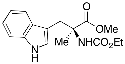 N-(Ethoxycarbonyl)-α-methyl-L-tryptophan Methyl Ester