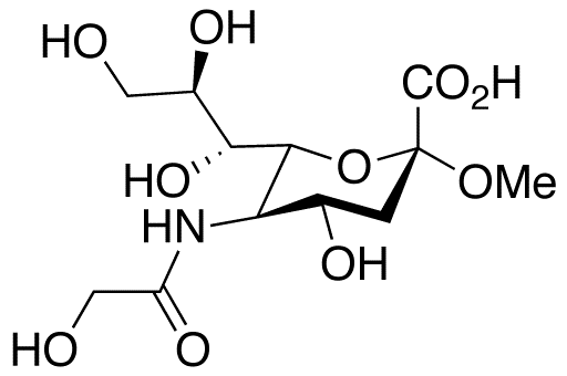 N-(Hydroxyacetyl)-2-O-methyl-α-neuraminic Acid