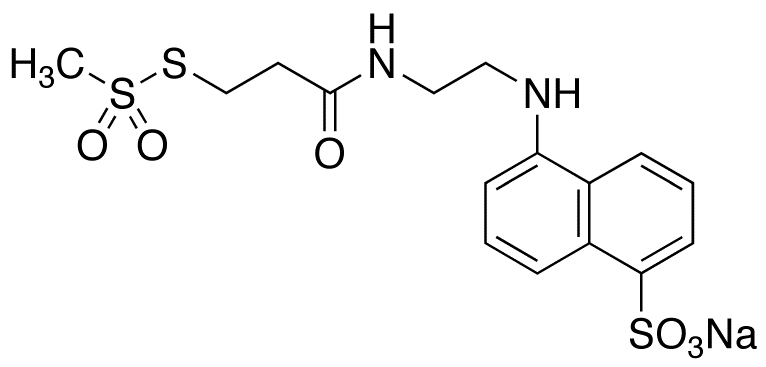 N-(Methanethiosulfonylethylcarboxamidoethyl)-5 -naphthylamine-1-sulfonic acid, Sodium Salt