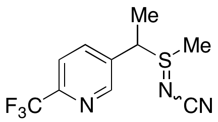 N-[Methyl[1-[6-(trifluoromethyl)-3-pyridinyl]ethyl]-λ4-sulfanylidene]cyanamide