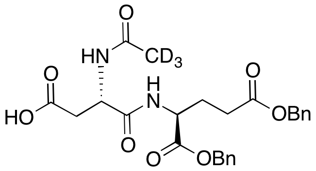 N-(N-Acetyl-L-α-aspartyl)-L-glutamic Acid-d3 1,5-Bis(phenylmethyl) Ester