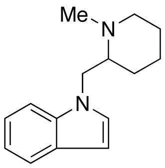 N-(N-Methylpiperidinyl)methylindole