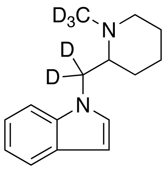 N-(N-Methylpiperidinyl)methylindole-d5