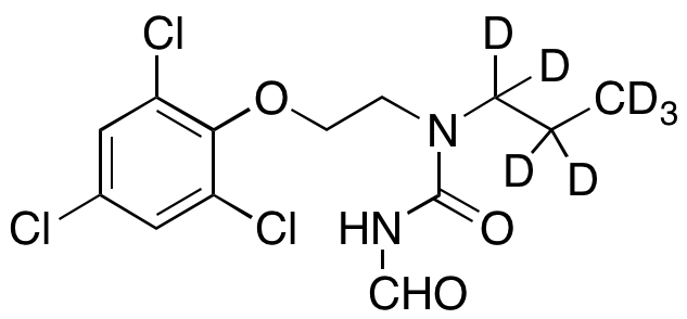 N-(Propyl(2-(2,4,6-trichlorophenoxy)ethyl)carbamoyl)formamide-d7