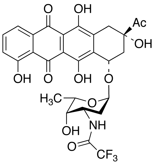 N-(Trifluoroacetyl)-1-desmethyl Daunorubicin