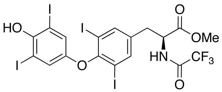 N-(Trifluoroacetyl)-L-thyroxine Methyl Ester