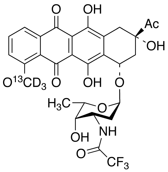 N-(Trifluoroacetyl)daunorubicin-13CD3