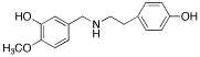 N-(p-Hydroxyphenethyl)-N-(3-hydroxy-4-methoxy)benzylamine