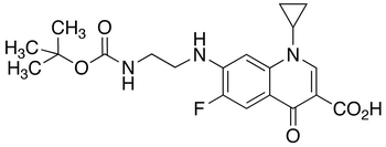 N-(tert-Butoxycarbonyl) Desethylene Ciprofloxacin