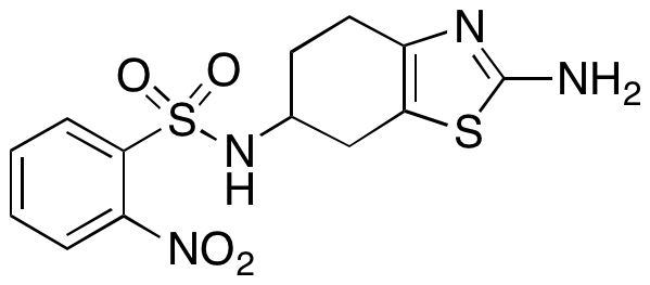 N-2-Amino-4,5,6,7-tetrahydro-6-benzothiazolyl]-2-nitrobenzenesulfonamide