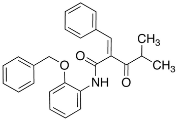 N-2-Benzyloxyphenyl α-Benzilidene Isobutyrylacetamide