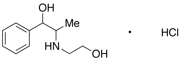 N-2-Hydroxyethyl Norephedrine Hydrochloride (Mixture of Diastereomers)