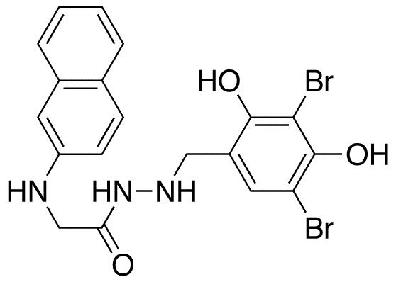 N-2-Naphthalenyl-glycine 2-[(3,5-Dibromo-2,4-dihydroxyphenyl)methylene]hydrazide