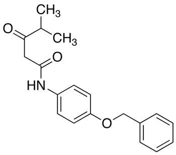 N-4-Benzyloxyphenyl Isobutyrylacetamide